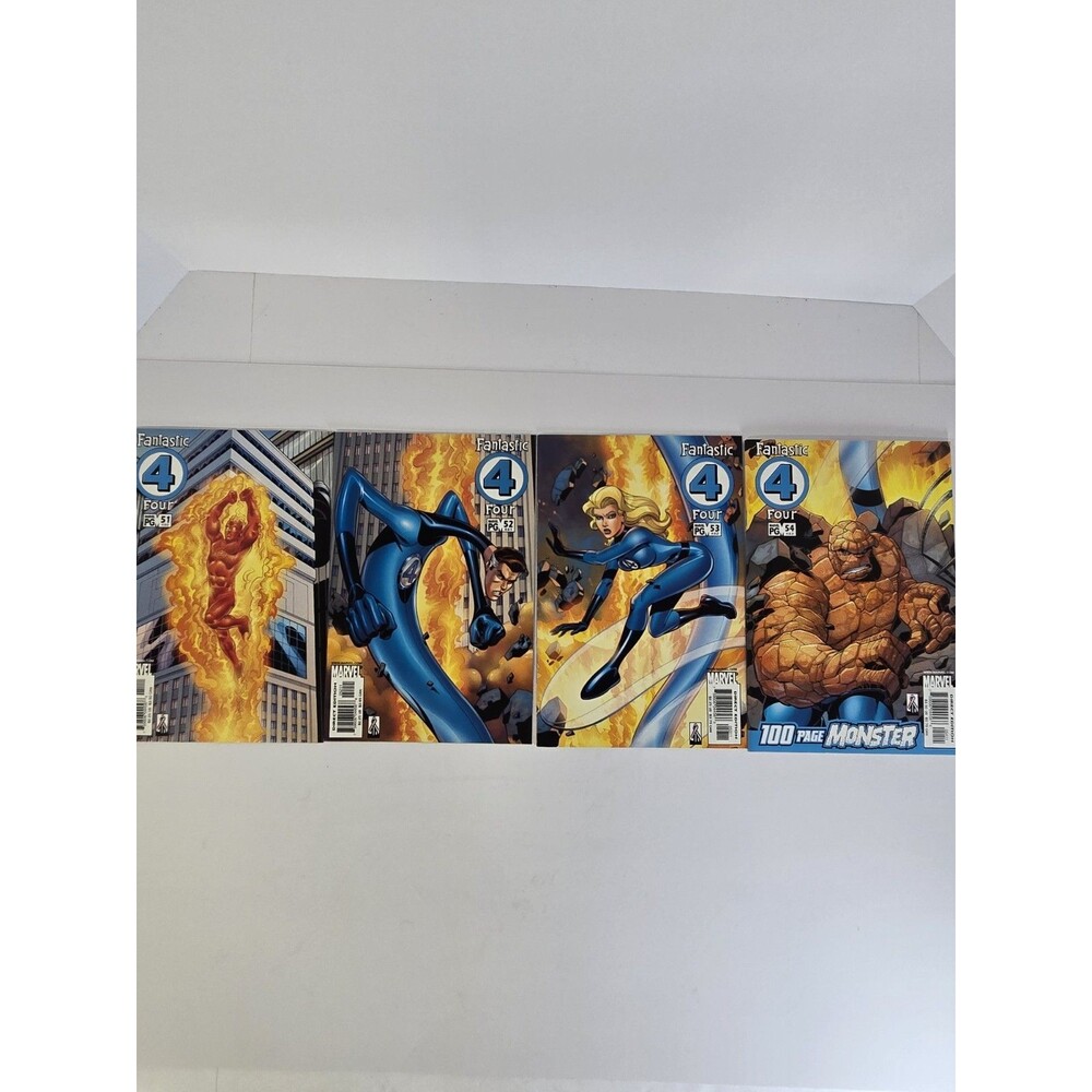 Fantastic Four #51-54 Marvel 2002 Connecting Covers 1st Valeria Richards
